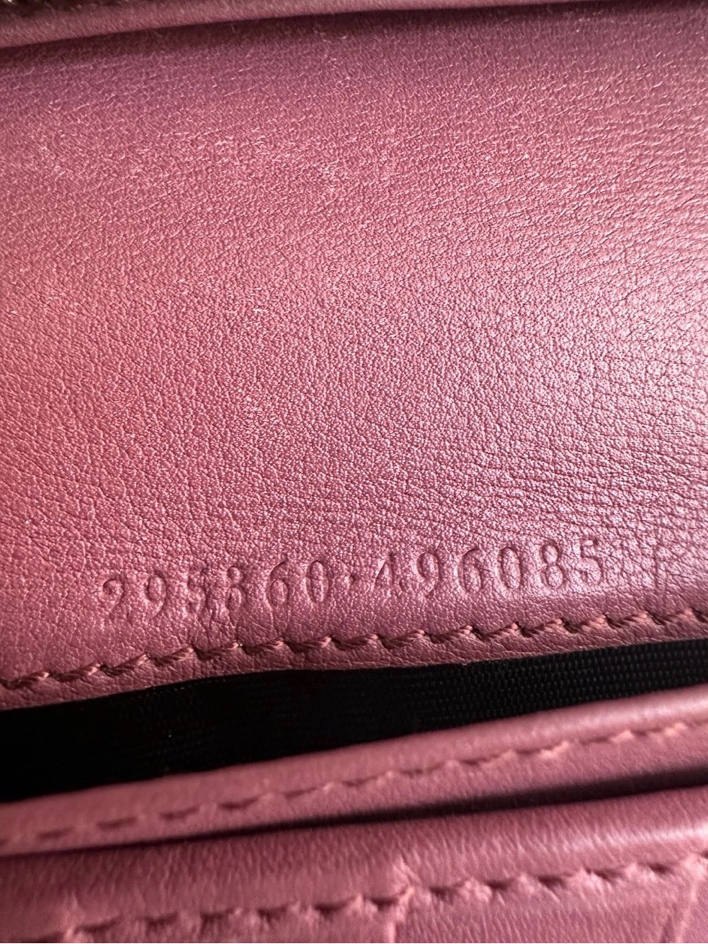 Gucci RARE 1955 horsebit Guccissima Emily chain wallet in very good condition. - Picture 5 of 13
